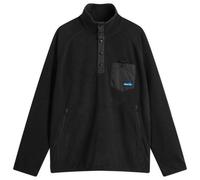 KAVU Teannaway Men's Fleece Pullover Sweater, Black, M