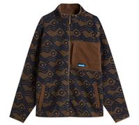 KAVU Men's Wayside Fleece Jacket Walnut Mountain