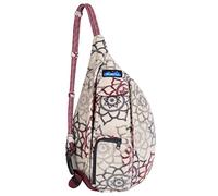 KAVU Mini Polar Rope Sling Crossbody Fleece Polyester Bag, Doily Wonder, One Size