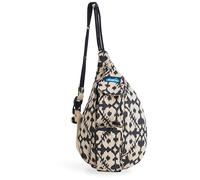 KAVU Mini Rope Bag Cotton Crossbody Sling, Sand Blot, One Size