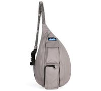 KAVU Mini Rope Bag Cotton Crossbody Sling, Stratus Grey, One Size