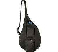 KAVU Mini Rope Sling Pack with Adjustable Rope Shoulder Strap, Raven
