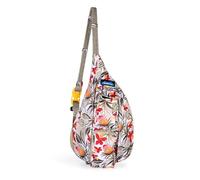 KAVU Mini Rope Sling Pack with Adjustable Rope Shoulder Strap, Tropifloral