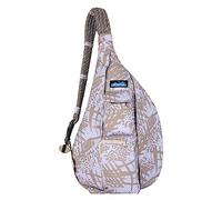 KAVU Original Rope Bag Sling Pack with Adjustable Rope Shoulder Strap - Beach Doodle