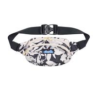 KAVU Spectator Belt Bag Polyester Hip Fanny Pack, BW Fronds
