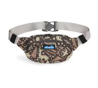 KAVU Unisex-Adult Canvas Spectator Travel Accessory-Money Belt, Whimsical Trail, One Size