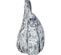 KAVU Unisex Rope Bag Crossbody bag | 600D Recycled Polyester, Water Resistant, 0.8 lbs | 22-44-In Strap, 2 Zip Compartments & Phone Pocket | Hiking & Travel