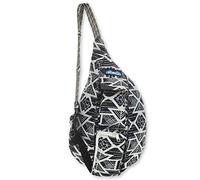 KAVU Unisex's Mini Rope Sling Crossbody Bag, Carbon Tribal, One Size