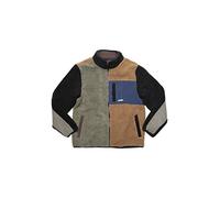 KAVU Wayside Fleece Sweatshirt Zip Up Jacket, Brewed Up, Large