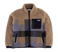 KAVU | Willow Creek | Women's | Sherpa Fleece Jacket | Nightshade Plaid Small