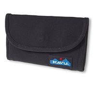 KAVU Women's Big Spender Travel Accessory: Three-fold Wallet, Black/White, One Size