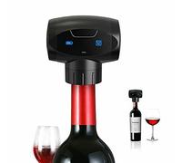 Kavydens Electric Wine Stoppers, Automatic Wine Vacuum Pump with Stoppers Silicone, Reusable Wine Bottle Stoppers Cork Saver Plug (One Pack)