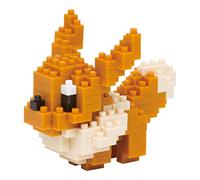 KAWADA Nanoblock 130 Piece 3D Puzzle Pokemon - EVE / NBPM-05, Bandai