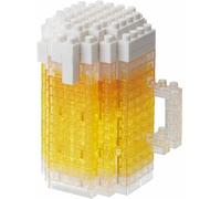 Kawada Nanoblock beer representative alcoholic drinks rich color NBC_245 JAPAN