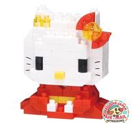 nanoblock Sanrio Hello Kitty Kimono Model Building Blocks Puzzles For Adults And Kids | Plastic Model Kits With Mini Bricks Make Great Sanrio Gifts For Boys Girls And Adults Age 12+