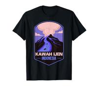 Kawah Ijen Mountain Volcano Erupted Lava Indonesia T-Shirt
