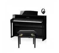 Kawai CA701 Digital Piano Package Polished Ebony