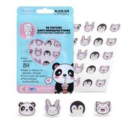 Kawai Friends Pimple Patches - 20 Count Hydrocolloid Acne Patches Spot Treatment Invisible Acne Dots Stickers Day Night Blemish Patch Skincare Cute Stars Korean Skincare