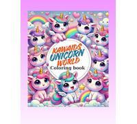 Kawaids Unicorn World: Cute Kawaii Unicorn Coloring Book for Kids Ages 4-8