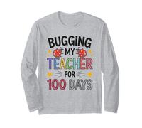 Kawaii 100 Days Bugging My Science Teachers Bugs STEM Girls Long Sleeve T-Shirt