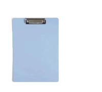 Kawaii A4/A5 Candy Color File Plywood Office Supplies Thickened Writing Board Student Test Paper(A4 Ice Blue 5)