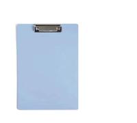 Kawaii A4/A5 Candy Color File Plywood Office Supplies Thickened Writing Board Student Test Paper(A5 Ice Blue 1)
