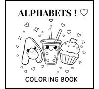 Kawaii Alphabet Coloring Book for Kids: Learn ABCs with Adorable Kawaii Characters