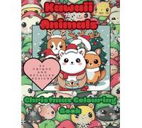 kawaii animals: christmas colouring book (colouring books)