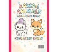 KAWAII ANIMALS: Coloring book