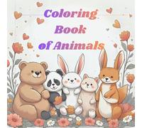 Kawaii Animals Coloring Book: Super Cute Pages of Pandas, Foxes, and Forest Friends for Relaxation and Joy