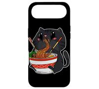 Kawaii Anime Cat Eating Japanese Noodles Ramen Case for iPhone Air