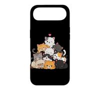 Kawaii Anime Cat Pile Cute Chibi Kitty Mountain Neko Lover Case for iPhone Air