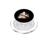 Kawaii Anime Cat Pile Cute Chibi Kitty Mountain Neko Lover PopSockets PopGrip for MagSafe