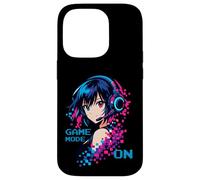Kawaii Anime Gamer Girl Gaming Pixels Game Lovers Aesthetic Case for iPhone 14 Pro