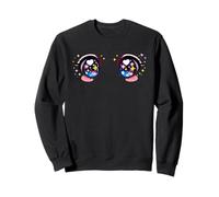 Kawaii Anime Starry Eyes Ultra Cute Chibi Design Sweatshirt