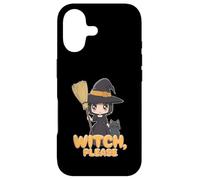 Kawaii Anime Witch Please Cute Case for iPhone 17