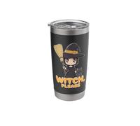 Kawaii Anime Witch Please Cute Stainless Steel Insulated Tumbler