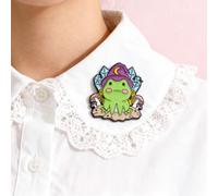 Kawaii Art Enamel Brooch Pins Cartoon Funny Religious Animal Plant Lapel Pin for Jackets Backpacks Hat Decoration Accessories