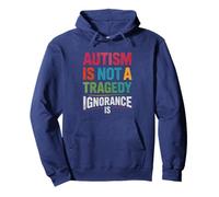 Kawaii AUTISM NOT TRAGEDY IGNORANCE IS I Teach OT ABA SPED Pullover Hoodie
