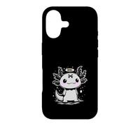 Kawaii Axolotl Angel Horror Cute Creepy Goth Design Case for iPhone 17