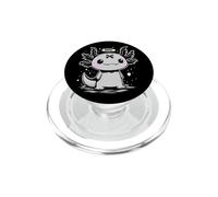 Kawaii Axolotl Angel Horror Cute Creepy Goth Design PopSockets PopGrip for MagSafe