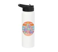 Kawaii Axolotl Christmas Tree Salamander Axolotl Lovers Stainless Steel Insulated Water Bottle
