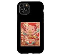 Kawaii Axolotl Ramen Valentine Couples Anime Case for iPhone 11 Pro