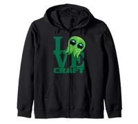 Kawaii Baby Sea Monster - Fun Cute Mythical Creature Design Zip Hoodie