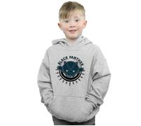 Kawaii Black Panther Pounce Hoodie Marvel Grey 9 Years