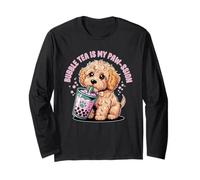 Kawaii Boba Tea Puppy Bubble Tea is My Pawssion Long Sleeve T-Shirt