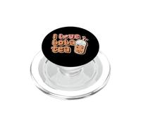 Kawaii Boba Tea Themed I Love Boba Tea PopSockets PopGrip for MagSafe