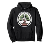 Kawaii Bonsai Tree - Japanese Zen Garden Aesthetic Pullover Hoodie