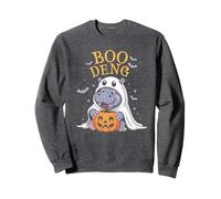 Kawaii BOO DENG Baby Pygmy Hippo Horror Movie Witch Spirit Sweatshirt