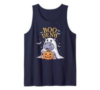 Kawaii Boo DENG Baby Pygmy Hippo Horror Movie Witch Spirit Tank Top